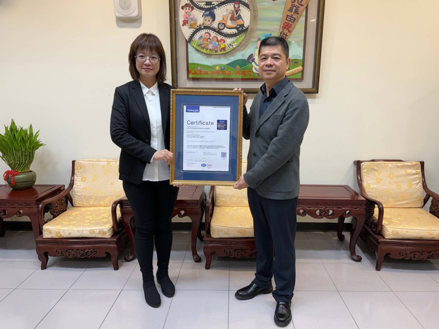 國際級認證！嘉義市警局資安韌性再升級