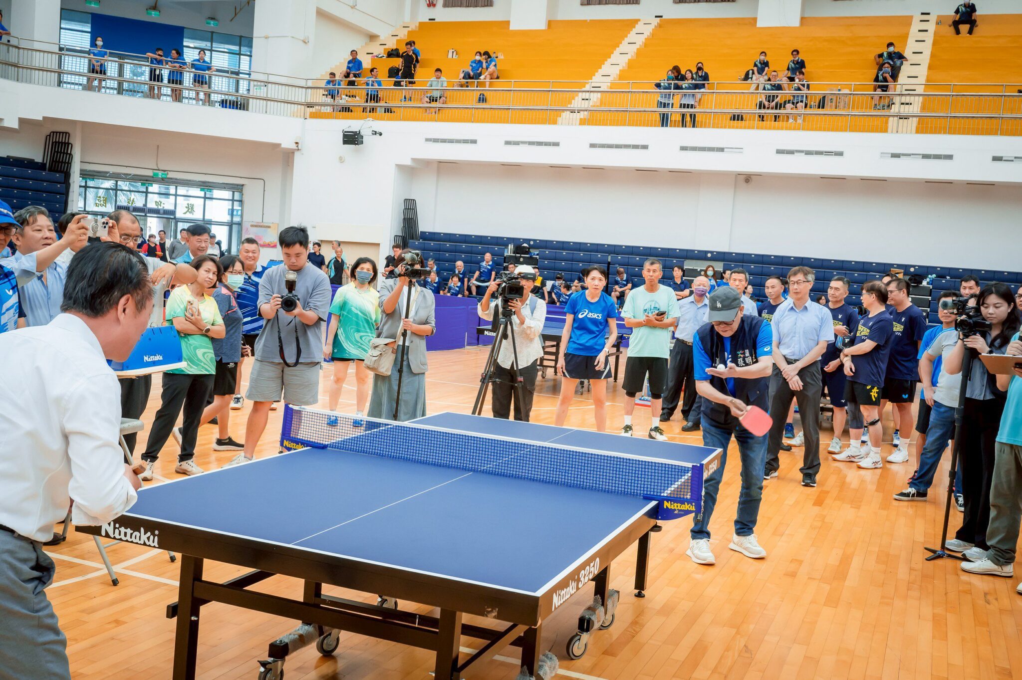 嘉義縣議長盃桌球賽火熱開打　近1300選手參戰氣氛超嗨