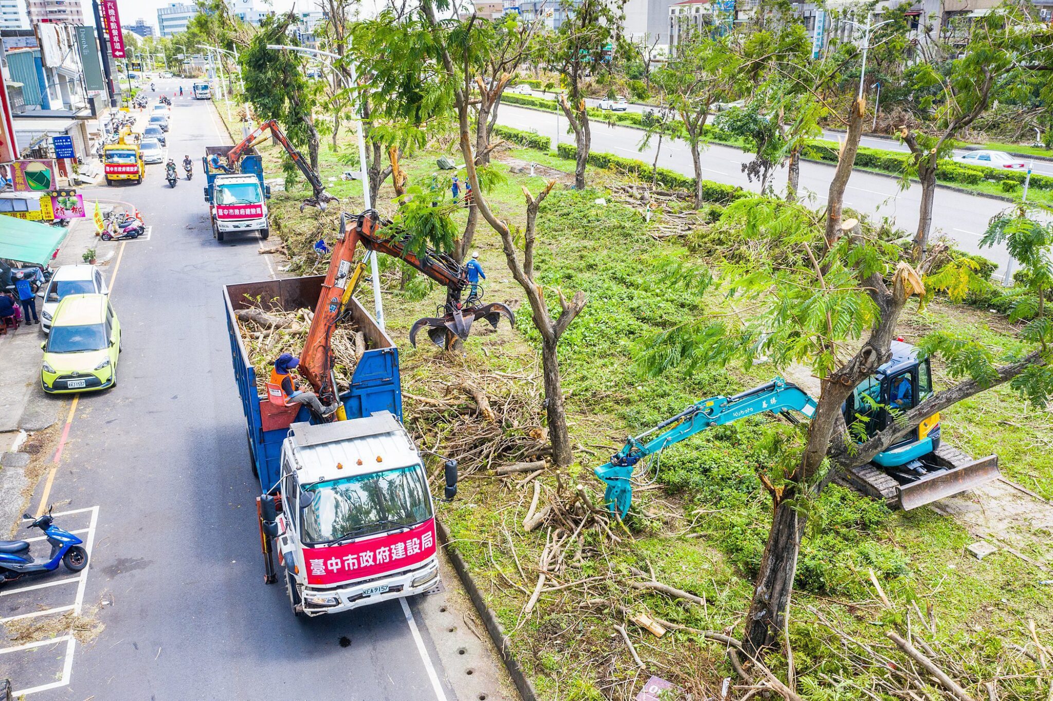 嘉市災後復原持續加速　主要幹道去化預計7/16完成