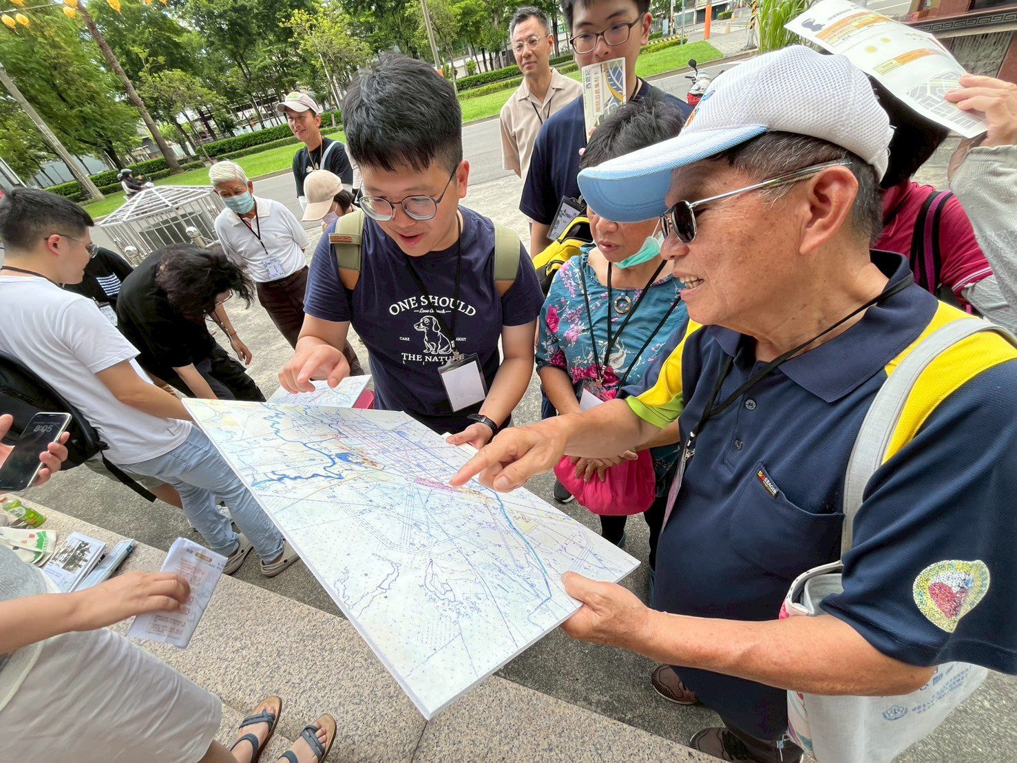 從1943都市藍圖出發　民眾體驗林蔭道、感受規劃的力量