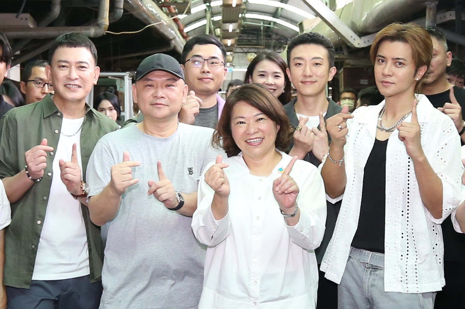 王識賢、羅志祥主演《我的網紅女兒》嘉義市開拍　黃敏惠探班力挺影視發展