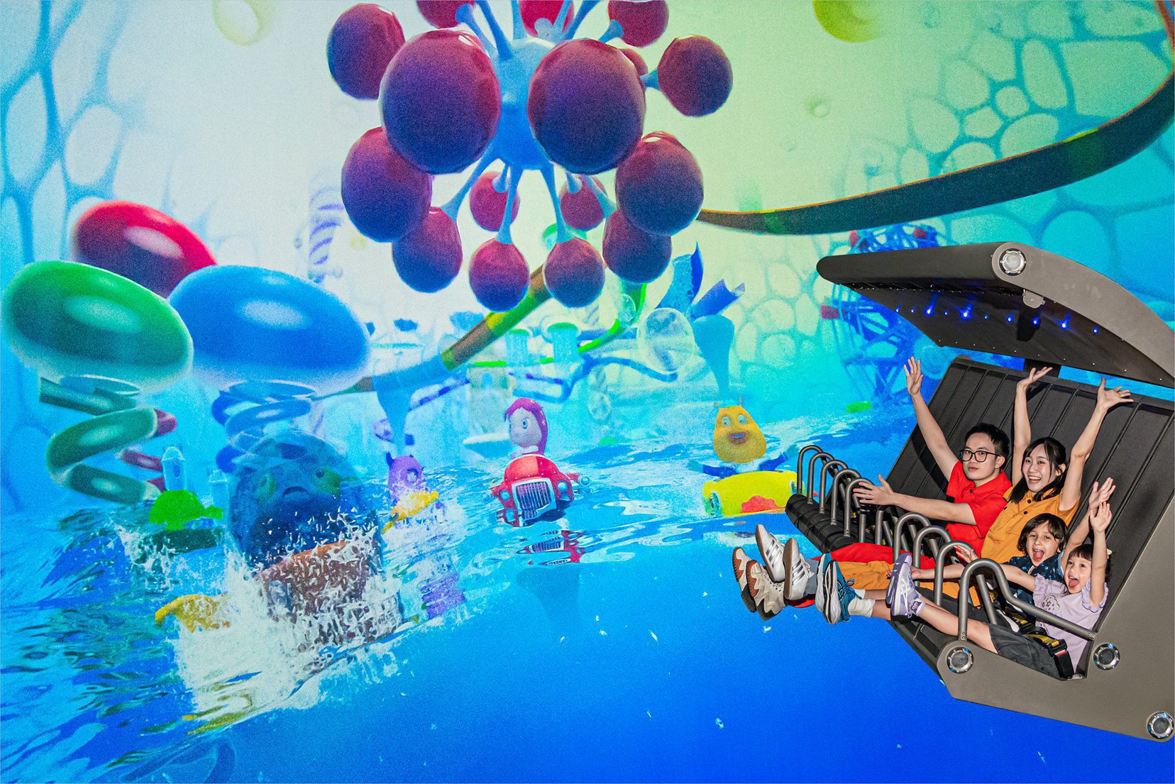 《玩具星球大冒險》i-Ride飛行劇院登場　許維恩暖心響應！