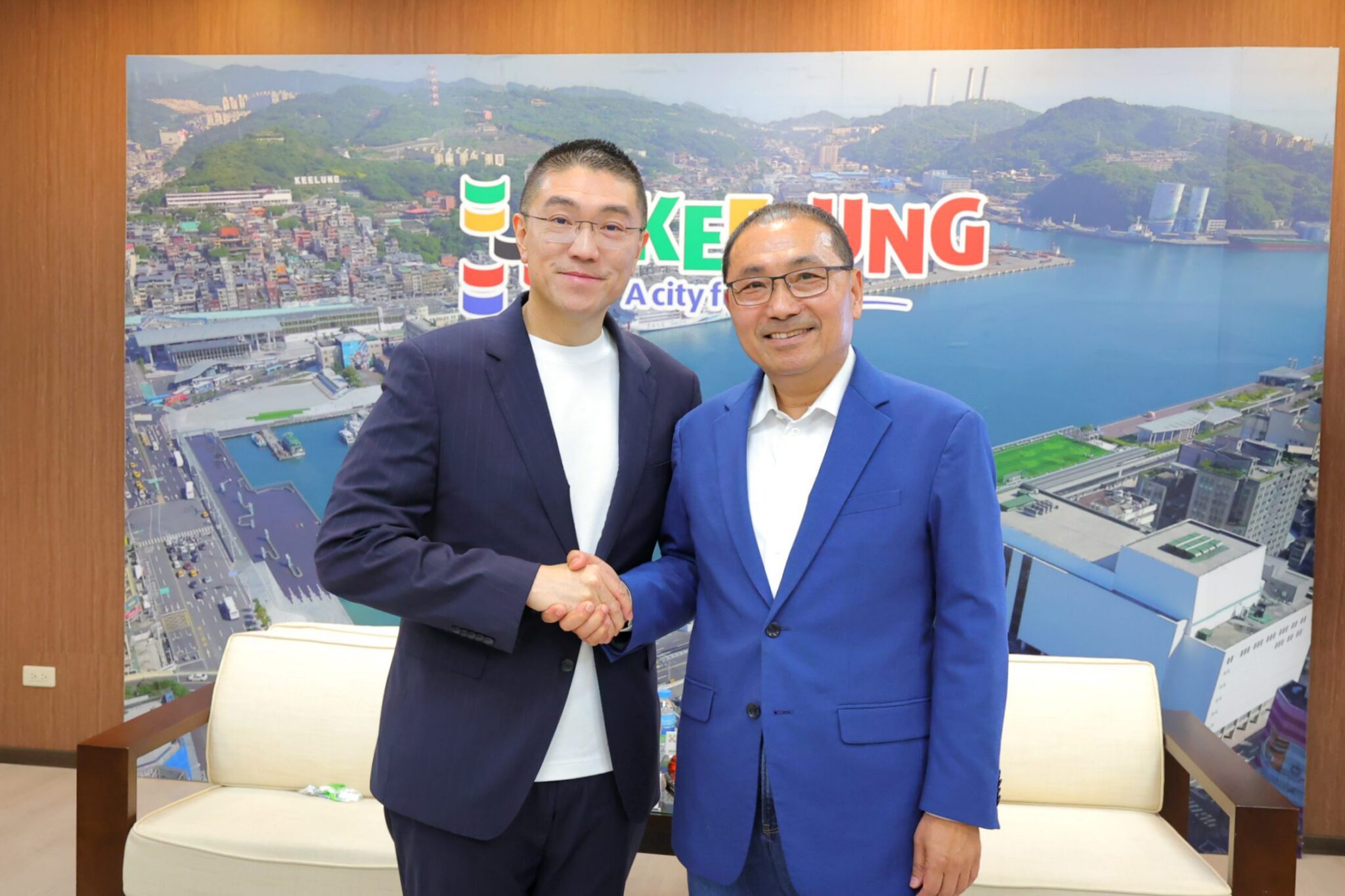 謝國樑感謝侯友宜善意回應　基北攜手推進基隆捷運與八堵開發