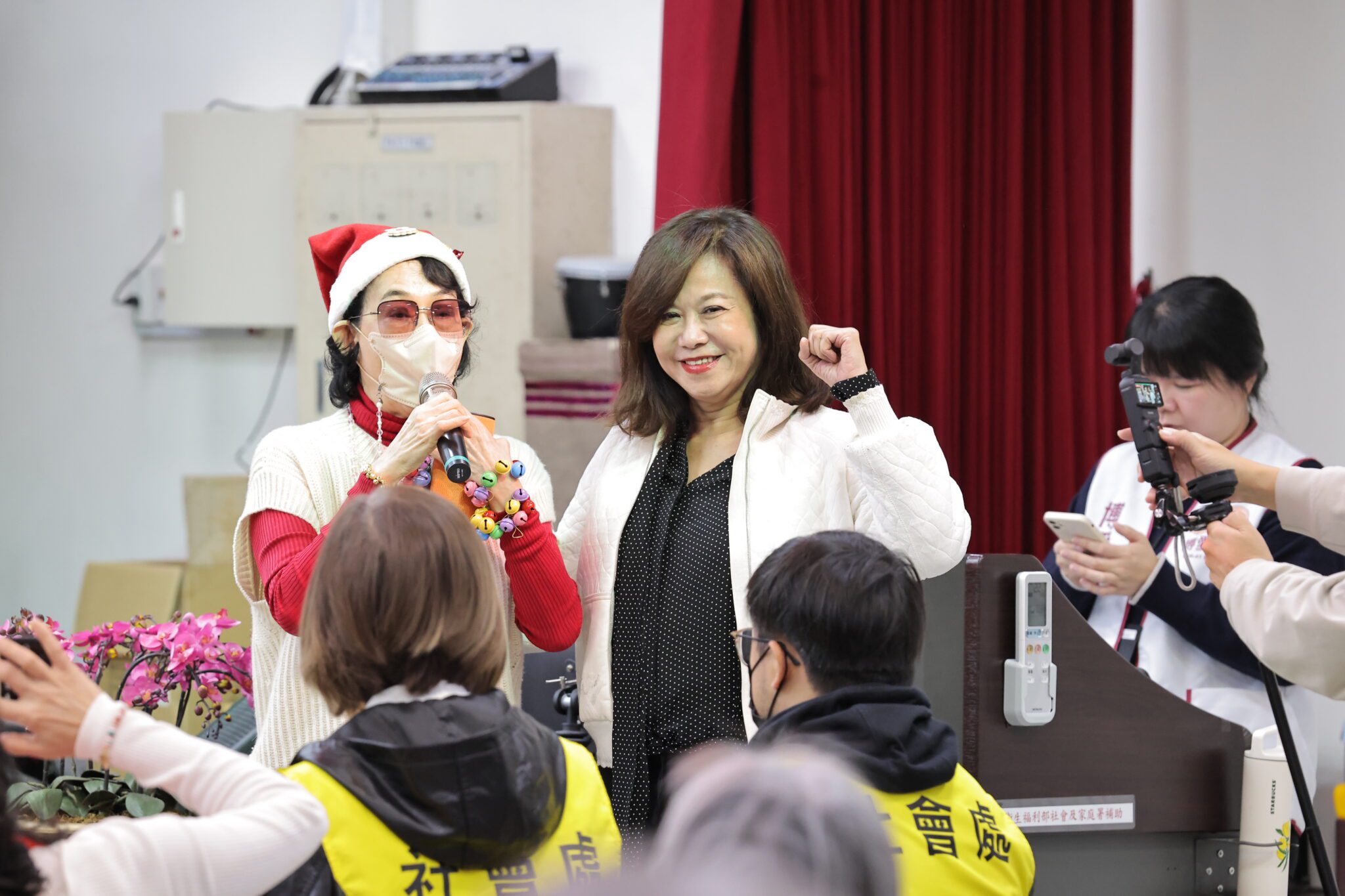 邱佩琳率團暖冬送愛　四大公益團體攜手關懷基隆長者
