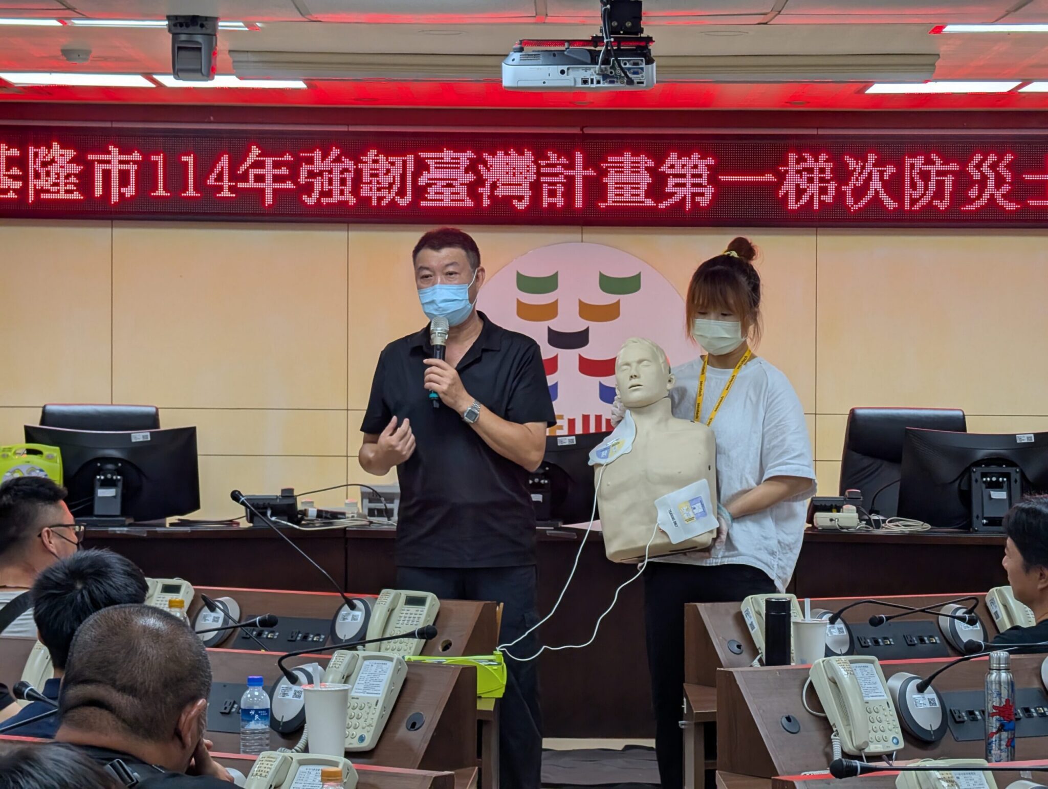 基隆50位防災士集訓15小時　跨域合作提升社區韌性