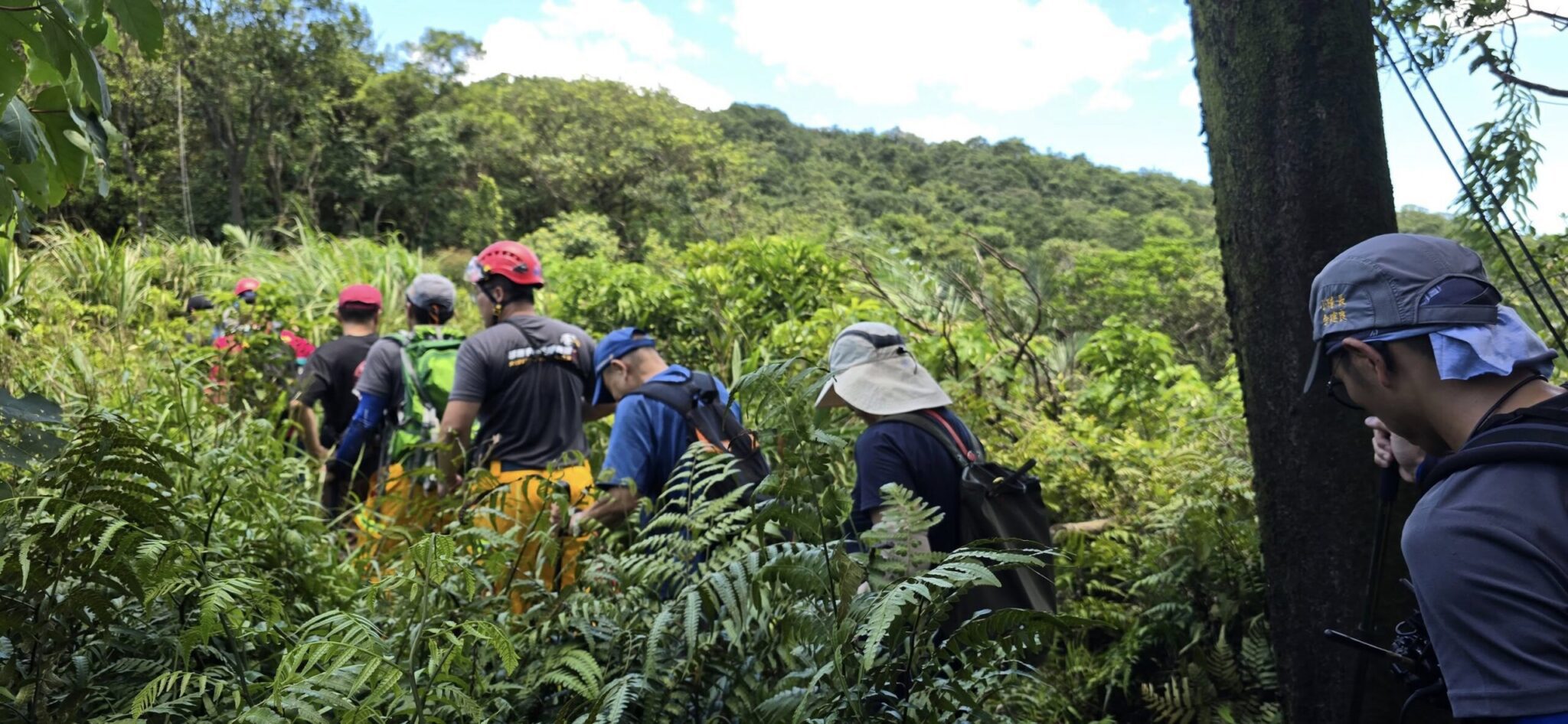 基隆消防迅速出動　成功救援迷途山友