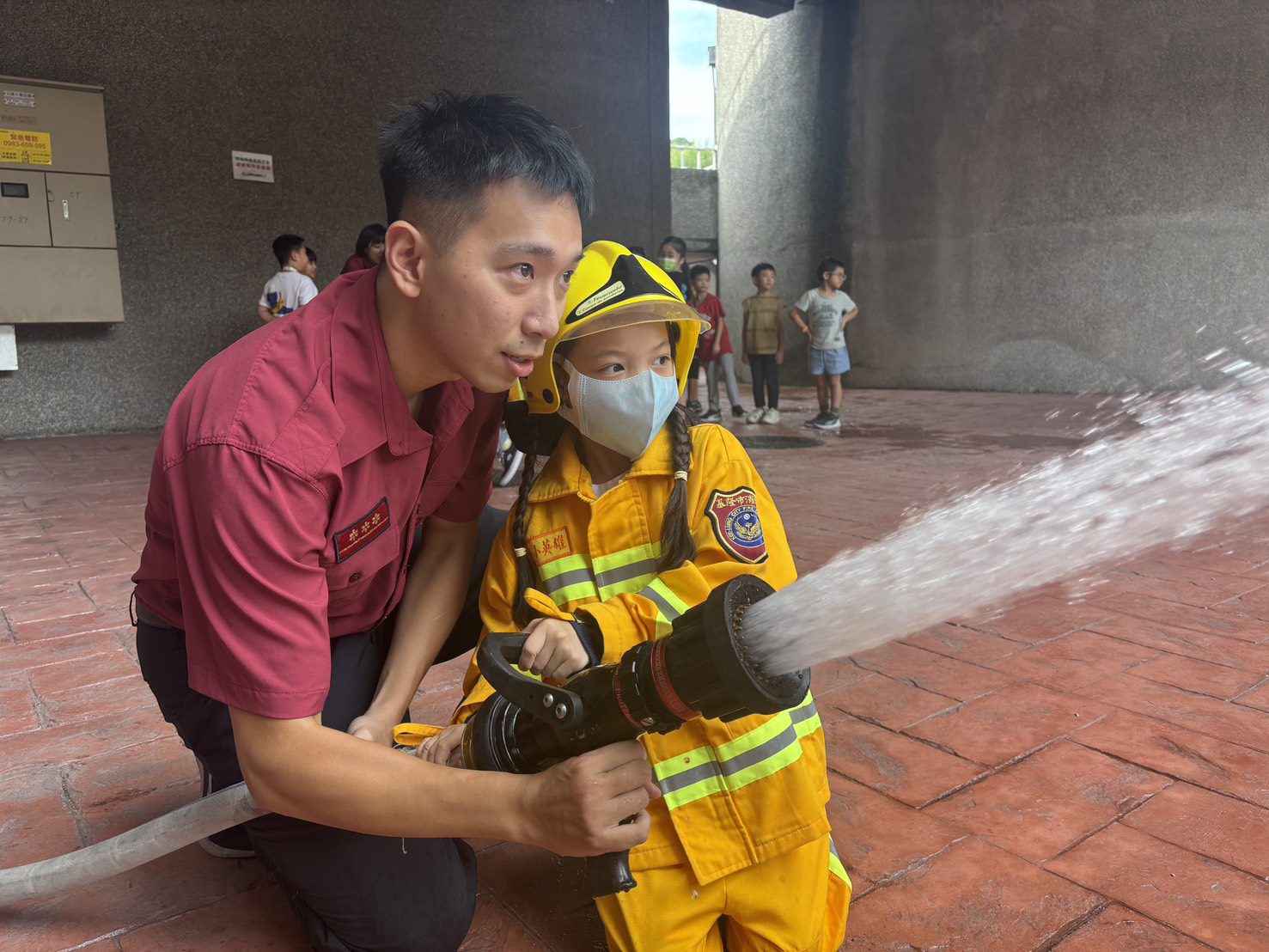書院山城出任務　成功國小變身小小消防基地