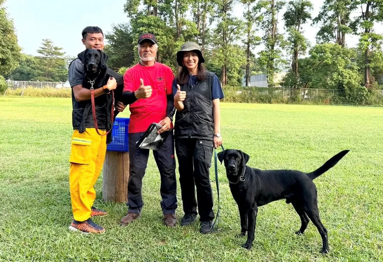 嗅出生命的希望！基隆搜救犬隊榮獲IRO國際A級認證