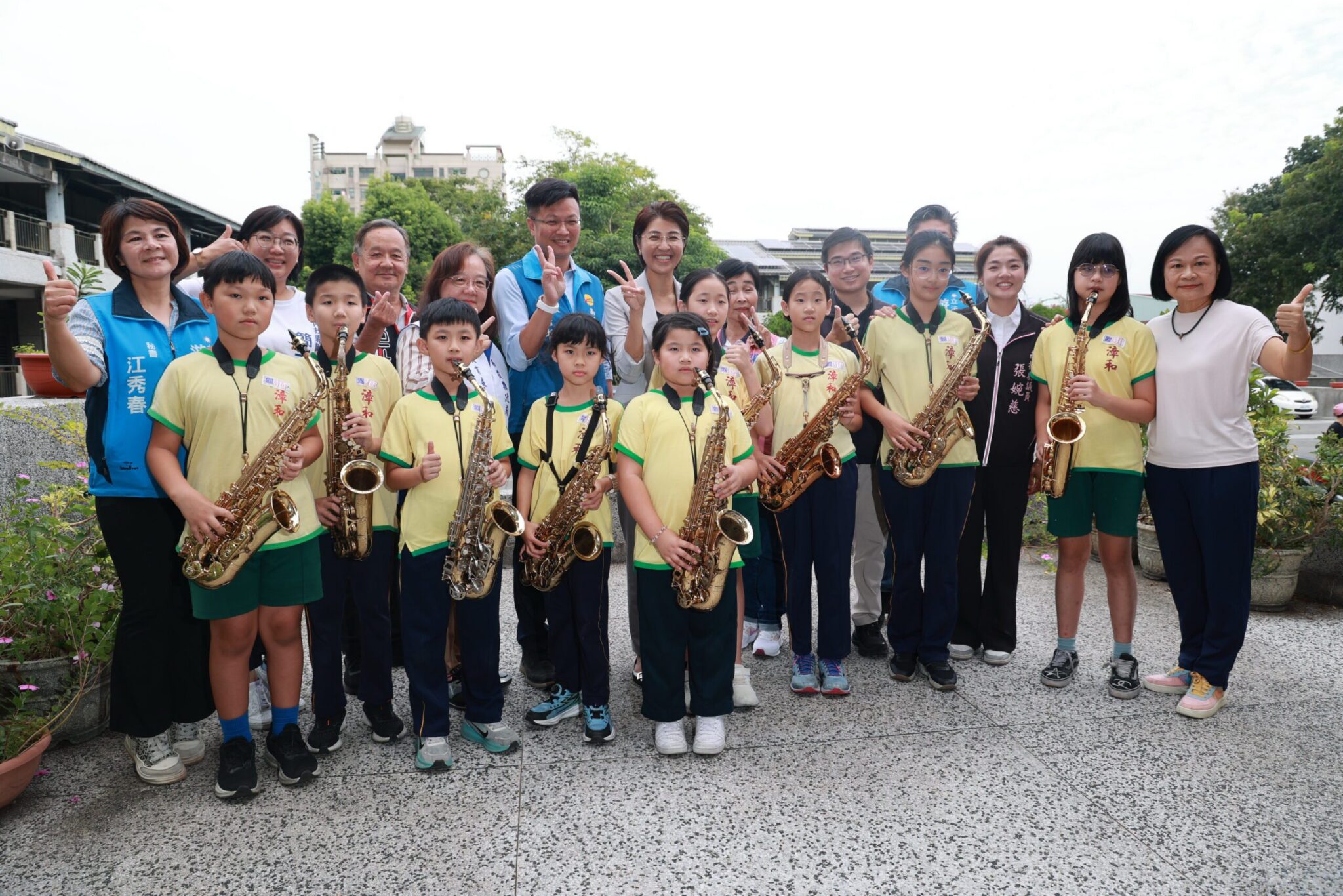 縣長許淑華走訪南投市6學校　同意投資教育1,643萬餘元