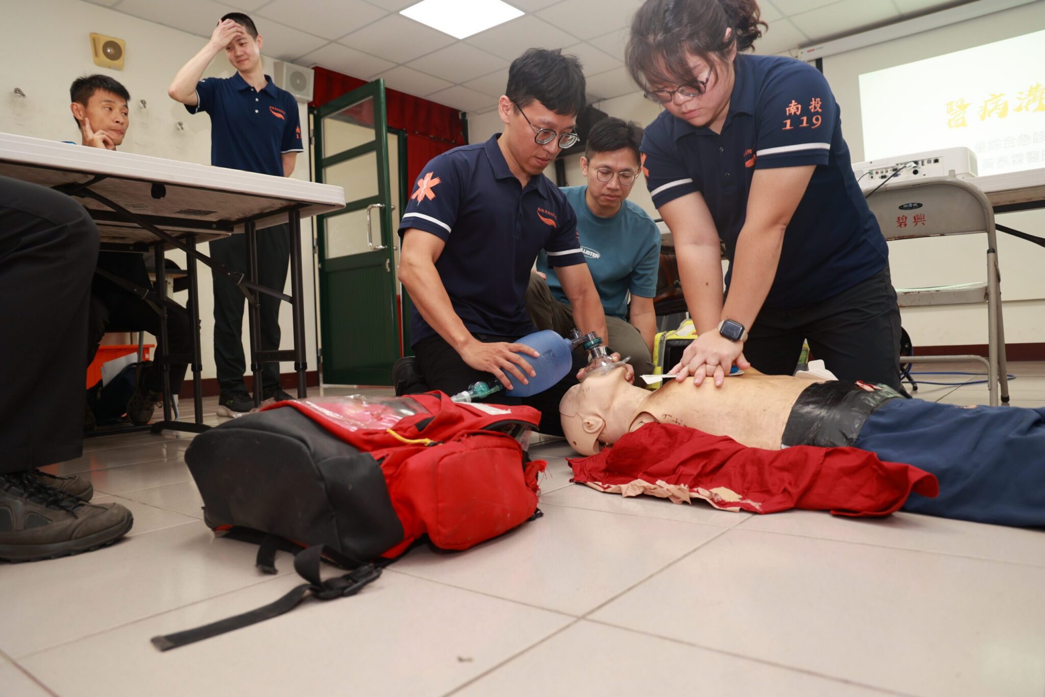 強化緊急救護實力　投消防局舉辦高級救護訓練