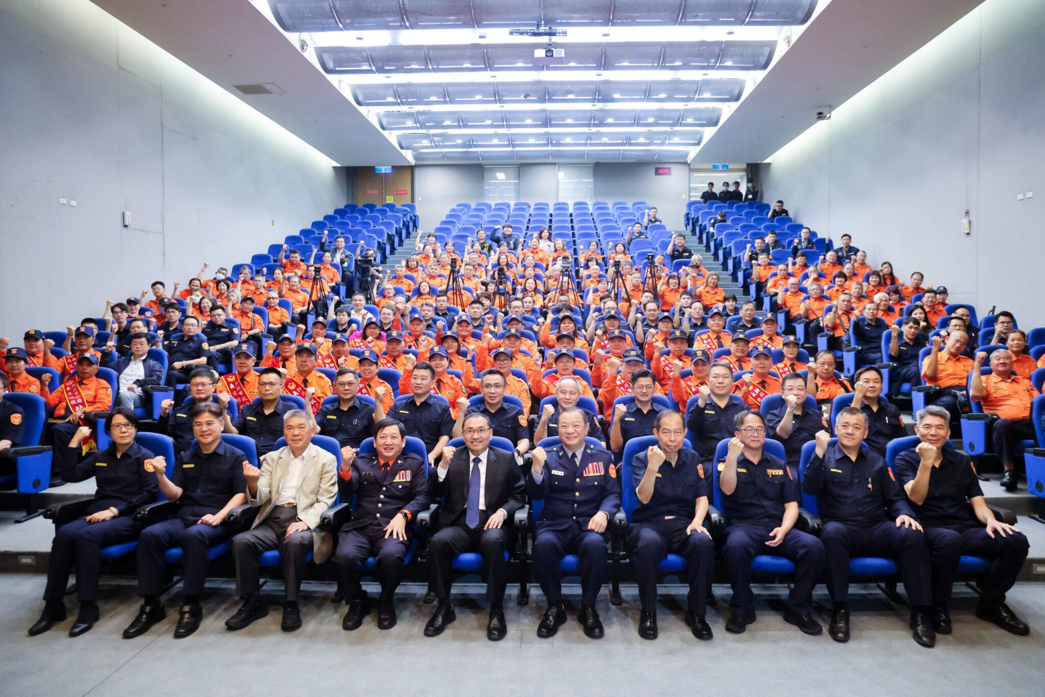 侯友宜表揚義交楷模　宣布明年起協勤費由每小時200元調升至230元