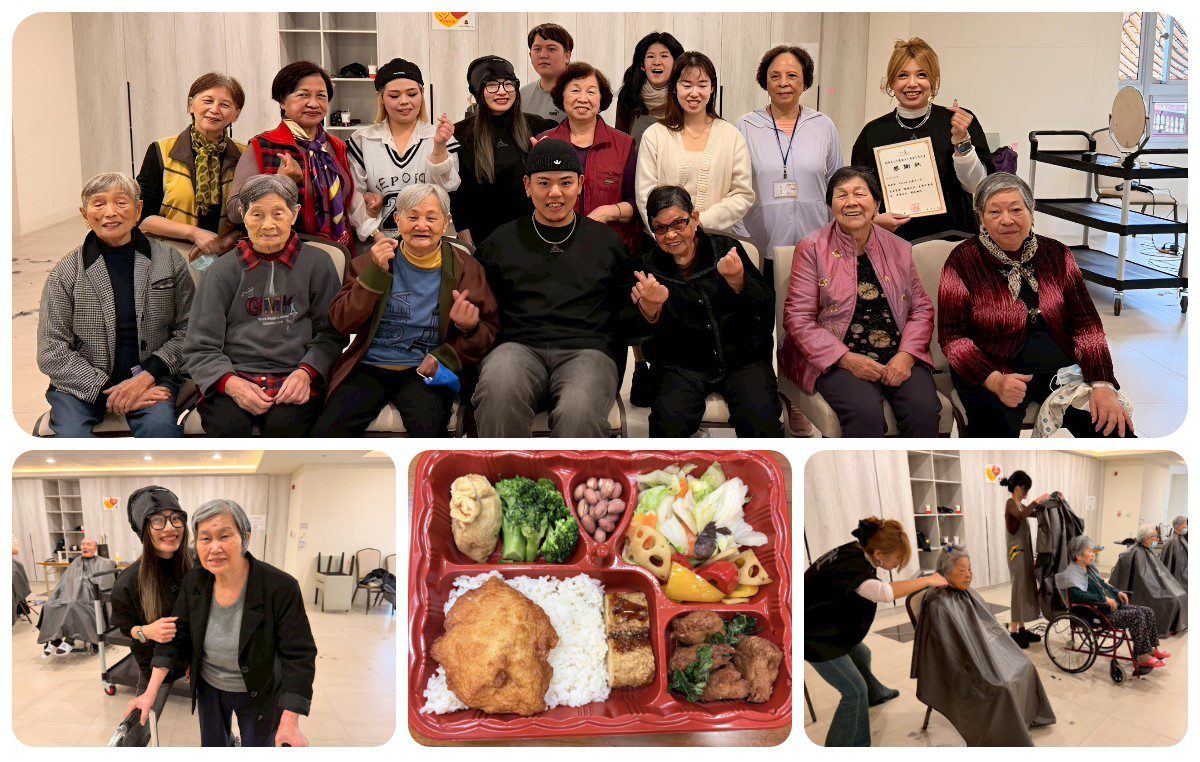 義剪髮型設計陪伴長者　美美造型容光換發　蘭陽仁愛之家執行長妙志法師致贈感謝狀