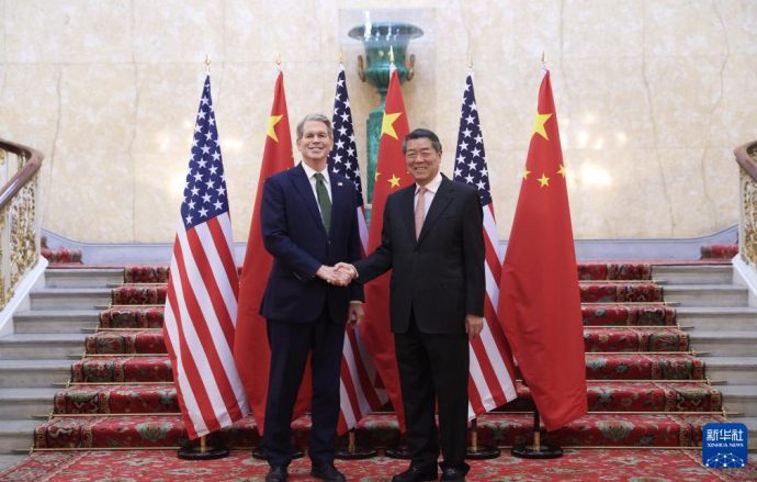 中美倫敦會談達成框架　美財長稱富有成效