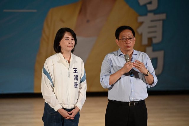 管爺站台王鴻薇　痛批大罷免破壞民主