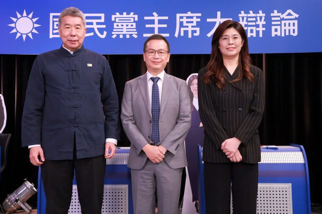 國民黨主席選舉辯論　“中國人”成主旋律