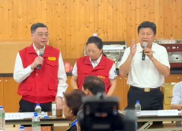 與傅崐萁二度衝突　卓榮泰花蓮勘災憤離席