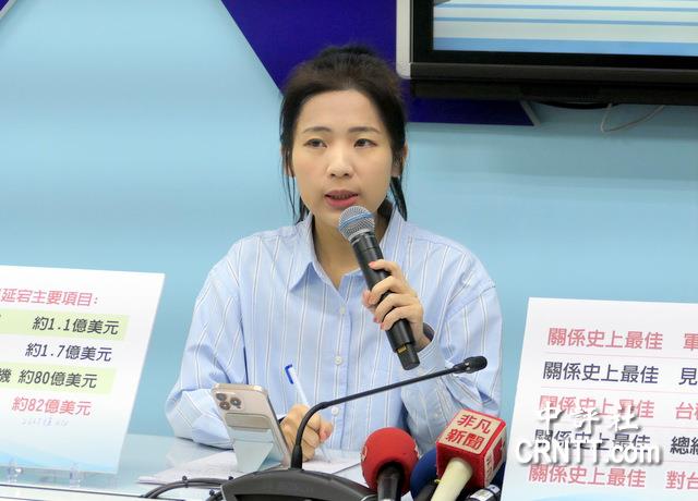 徐巧芯打臉軍方　F16V軍購已付六成貨款