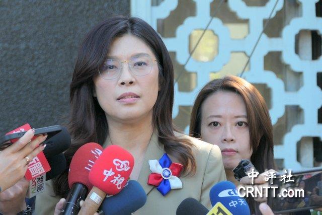 鄭麗文：盼國民黨讓兩岸遠離戰火穩定和平