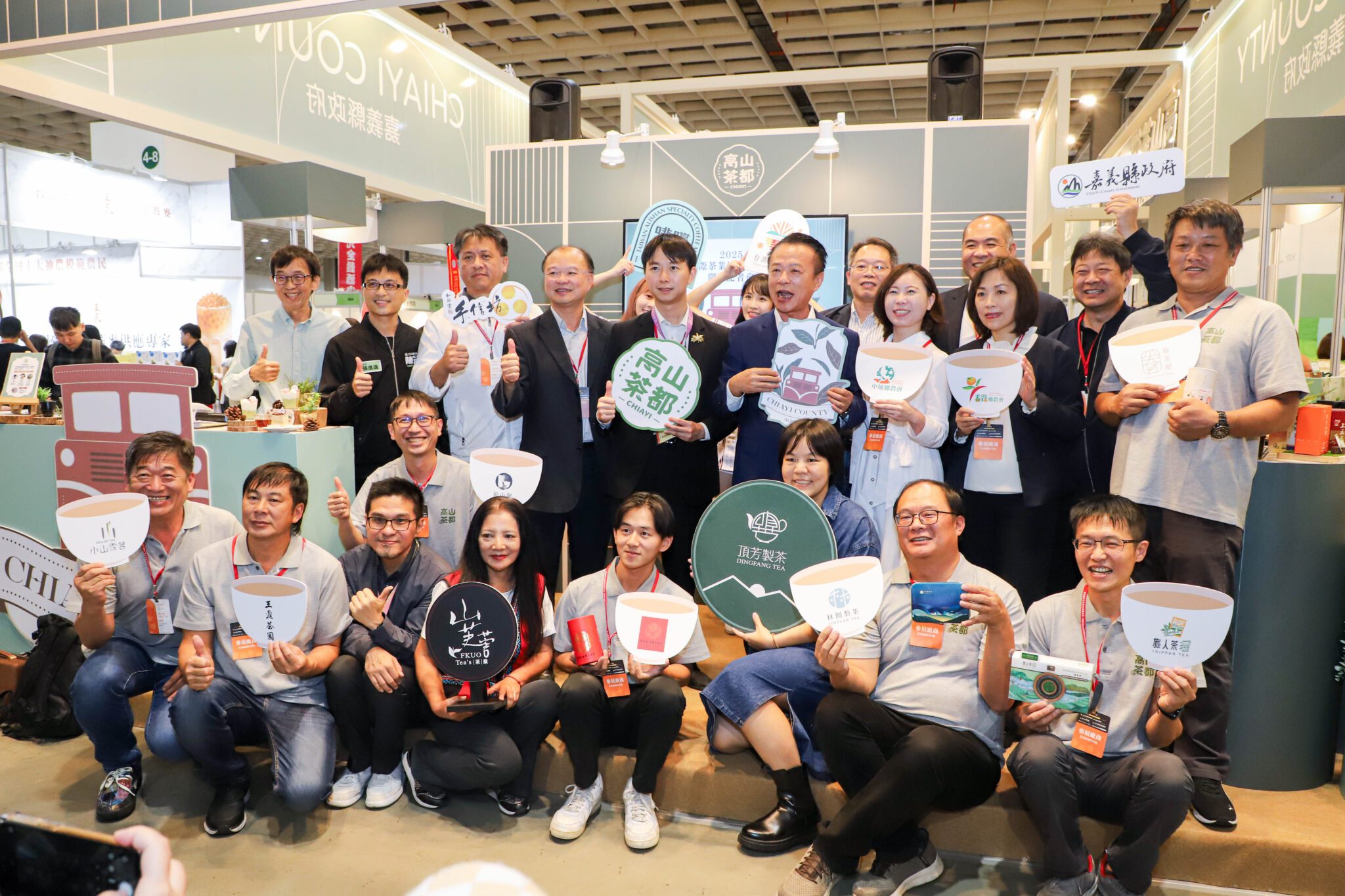 2025國際茶咖展登場　翁章梁親自推廣嘉義「雙金」魅力