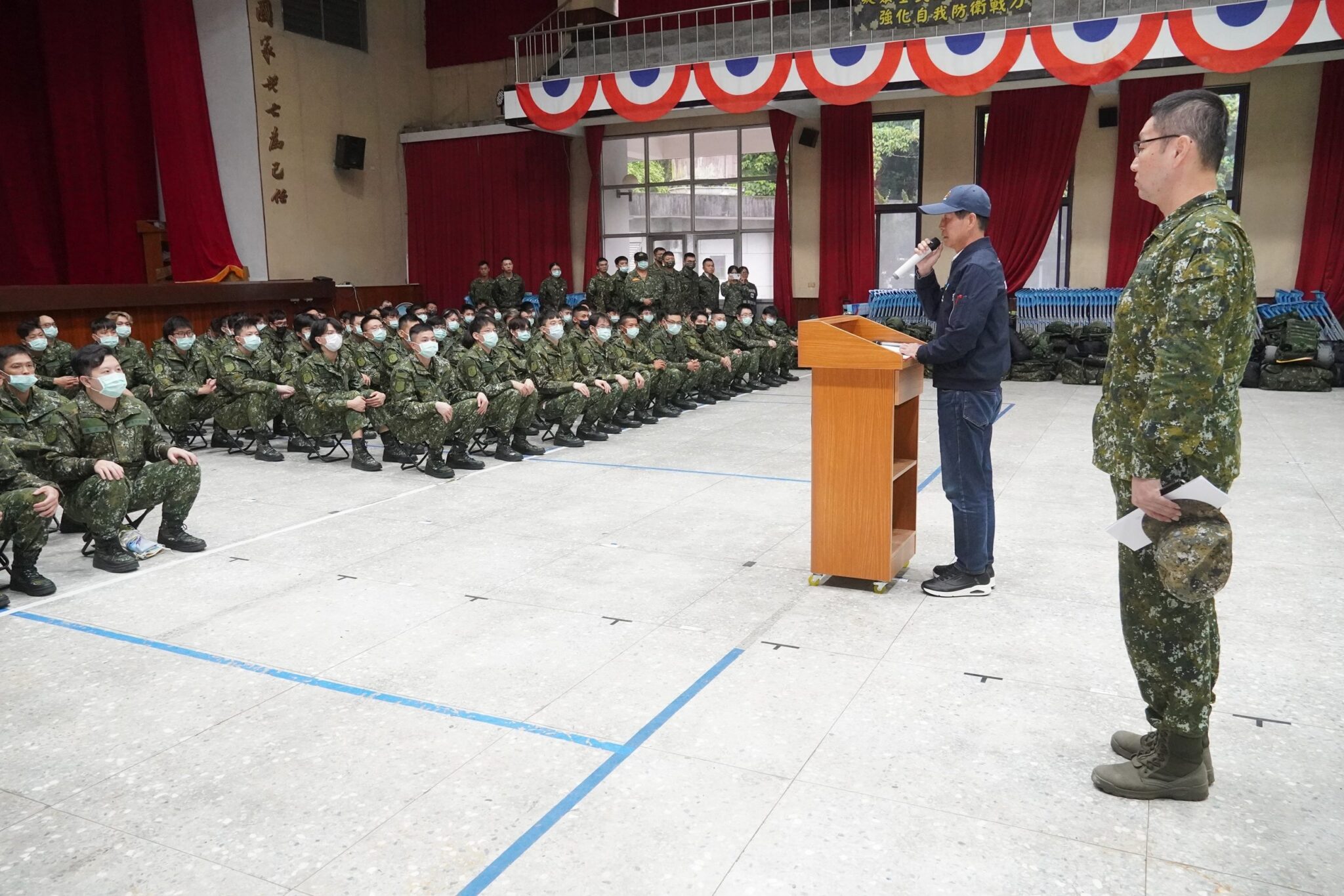 後備旅14天教召開跑　北市府送上甜品為官兵暖胃也暖心