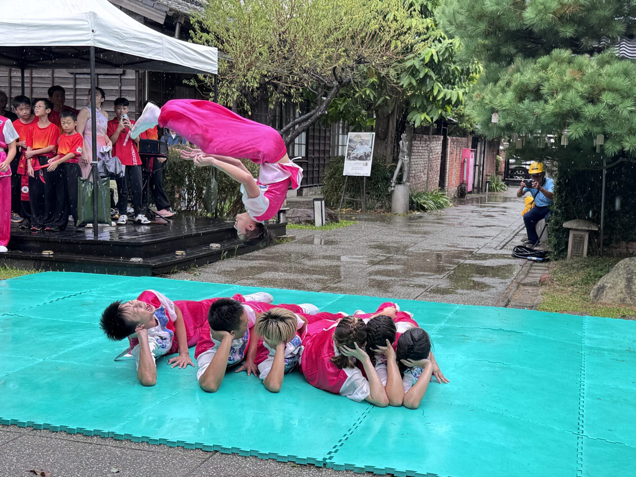 竹縣客家獅成果發表會台灣戲曲學校共襄盛舉