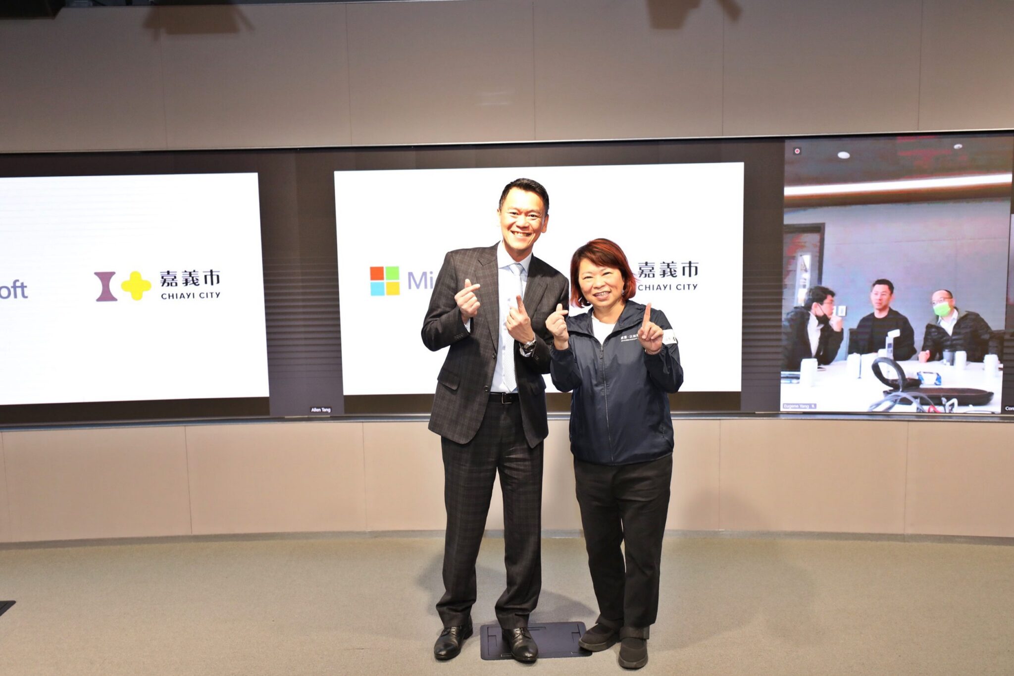 黃敏惠率團參訪微軟及智慧城市展　科技驅動嘉義市數位再造