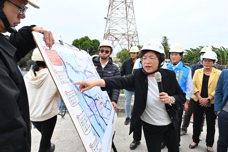 挹注3,842萬元　辦理田尾鄉清水溪排水正義橋周邊設施災後復建　守護鄉親通行安全