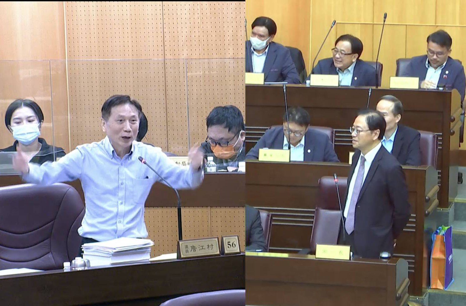 桃議會總質詢議員詹江村抨擊鐵路地下化延宕   進度僅33%綠營應道歉