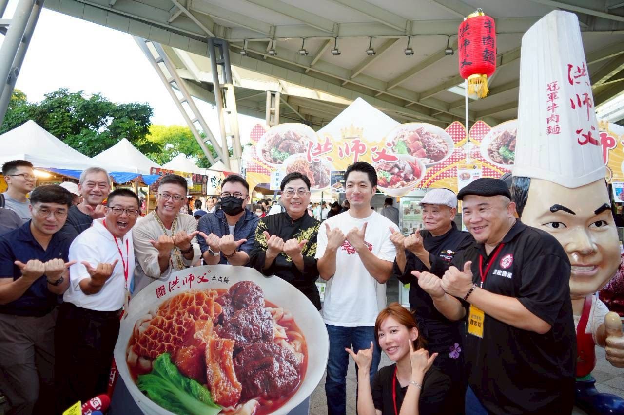 台北牛肉麵節飄香21年　蔣萬安謝一代傳一代師傅傳承美味