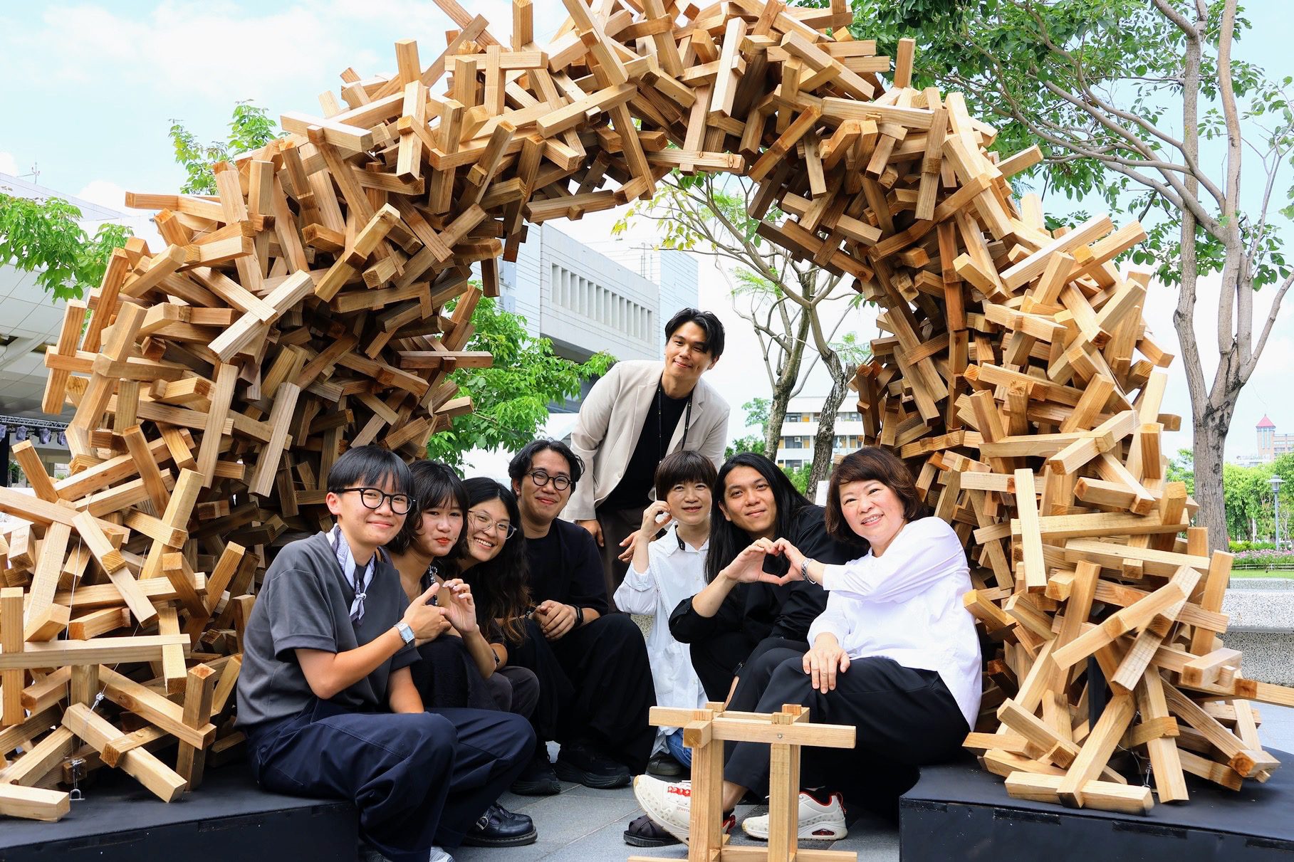 嘉市「木築城市DNA」競賽頒獎　黃敏惠：讓木構建築融入城市生活