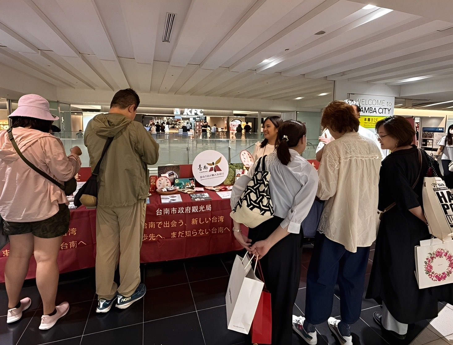 臺南觀光進軍日本！大阪難波車站打造沉浸式古都體驗 吸引百萬人次