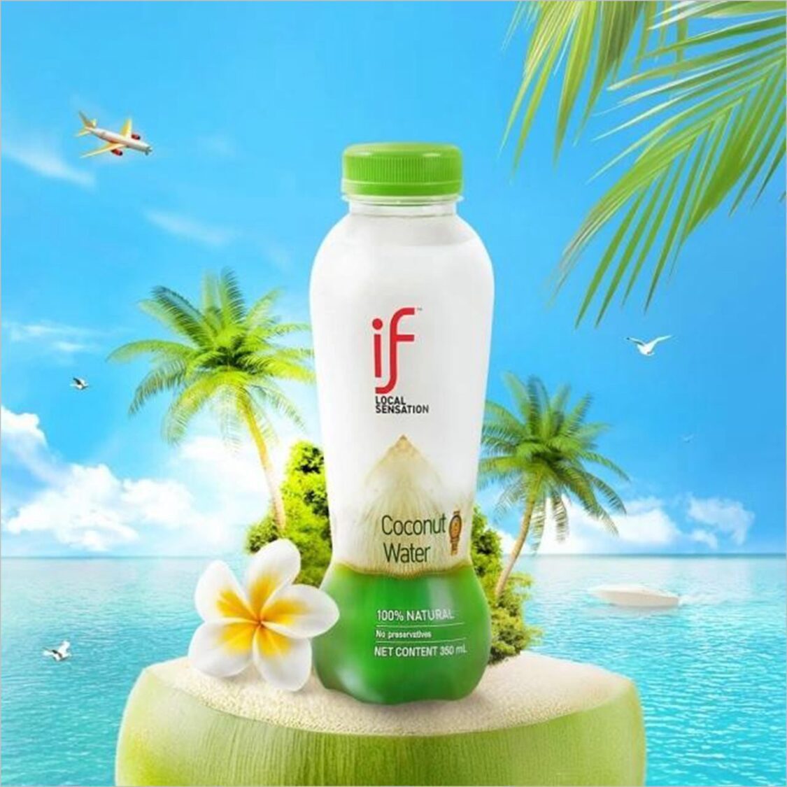 Crybaby × IF椰子水聯名上市　清爽低卡成夏日新寵