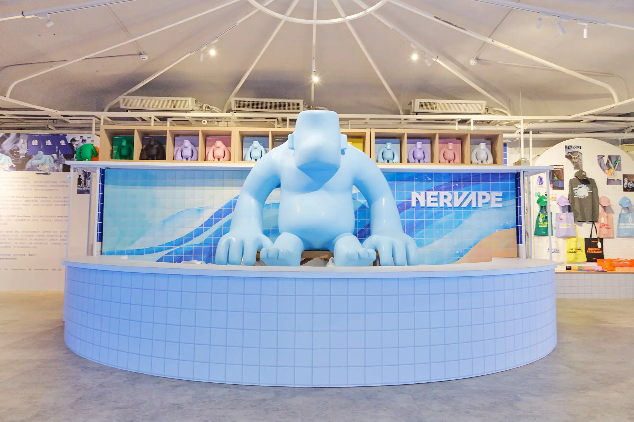 松菸澡堂變身猿族樂園！Nervape 首次登台《猿澡堂》打造沉浸式潮玩宇宙