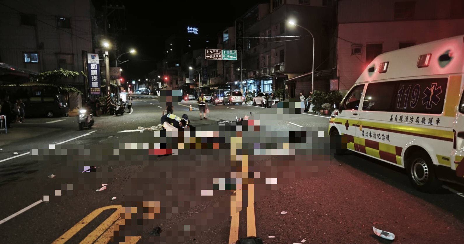 光復連假台18線阿里山公路車流多 中埔警分局呼籲用路人遵守交通規則，避免事故發生，確保行車安全