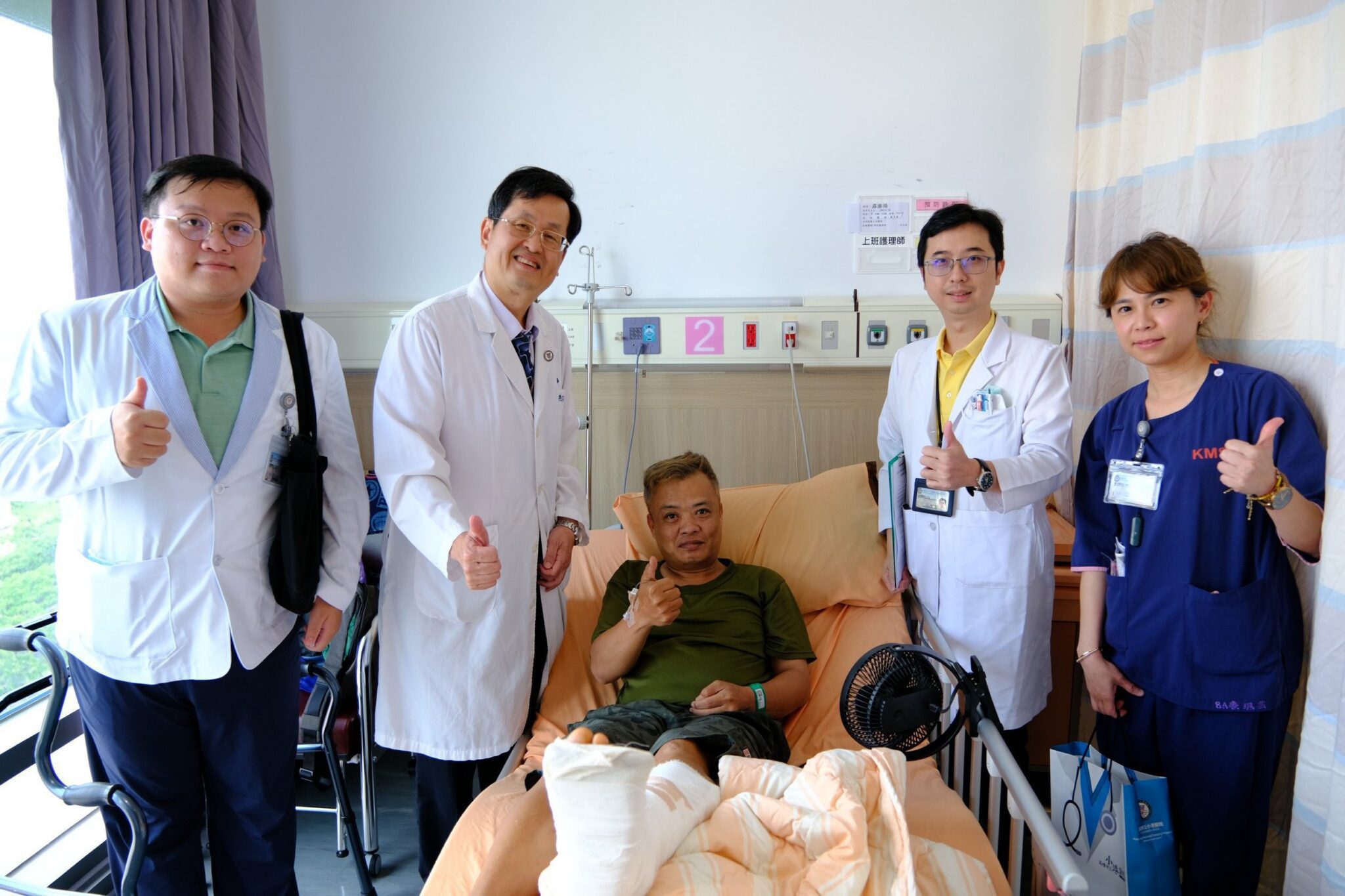 小港醫院突破2000例里程碑講座 　洪志興院長領軍打造即時溫暖的職災照護網