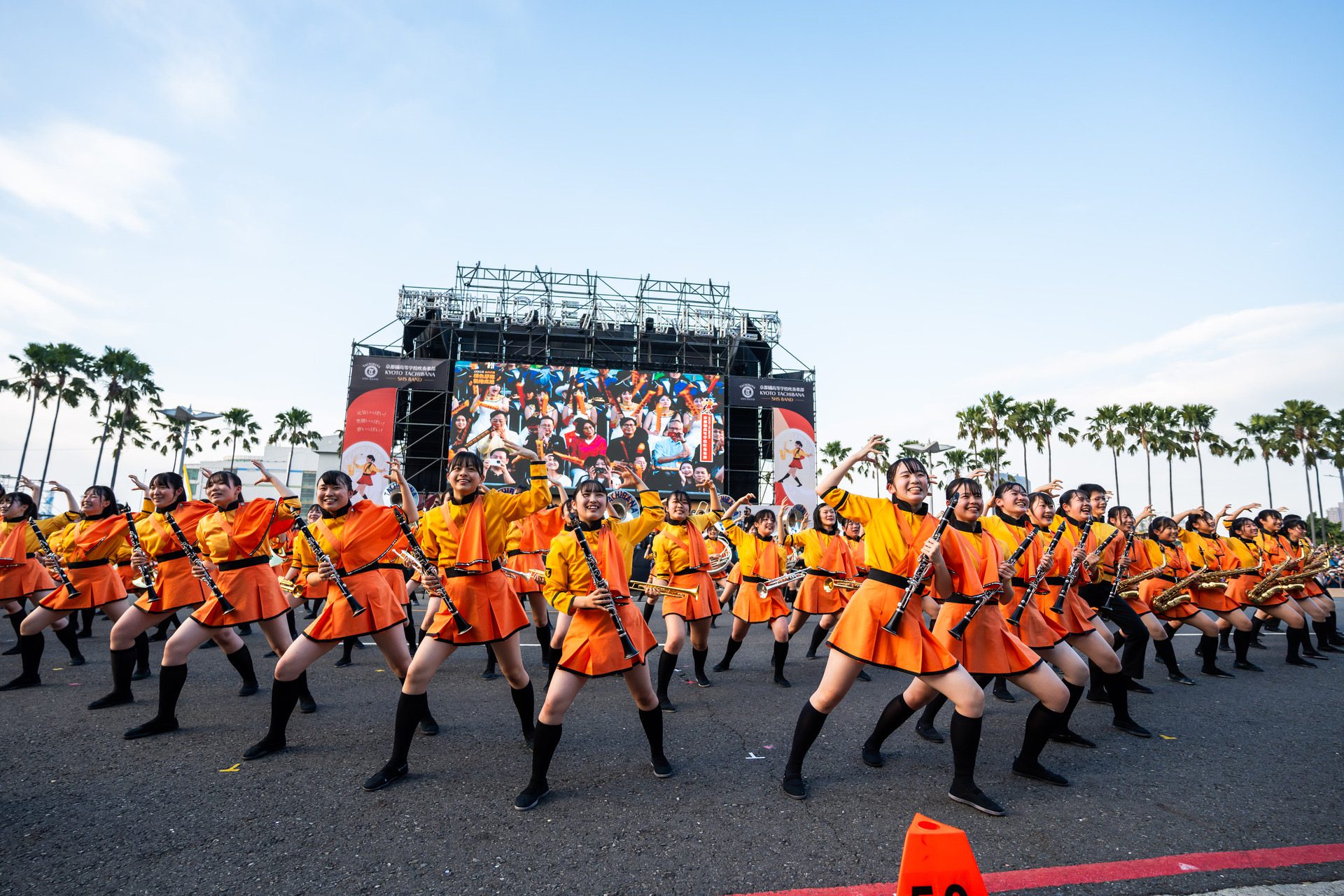 京都橘高校「橘色惡魔」來了!與屏東三校12/20屏東田徑場熱力開演 京都橘高校「橘色惡魔」來了!與屏東三校12/20屏東田徑場熱力開演