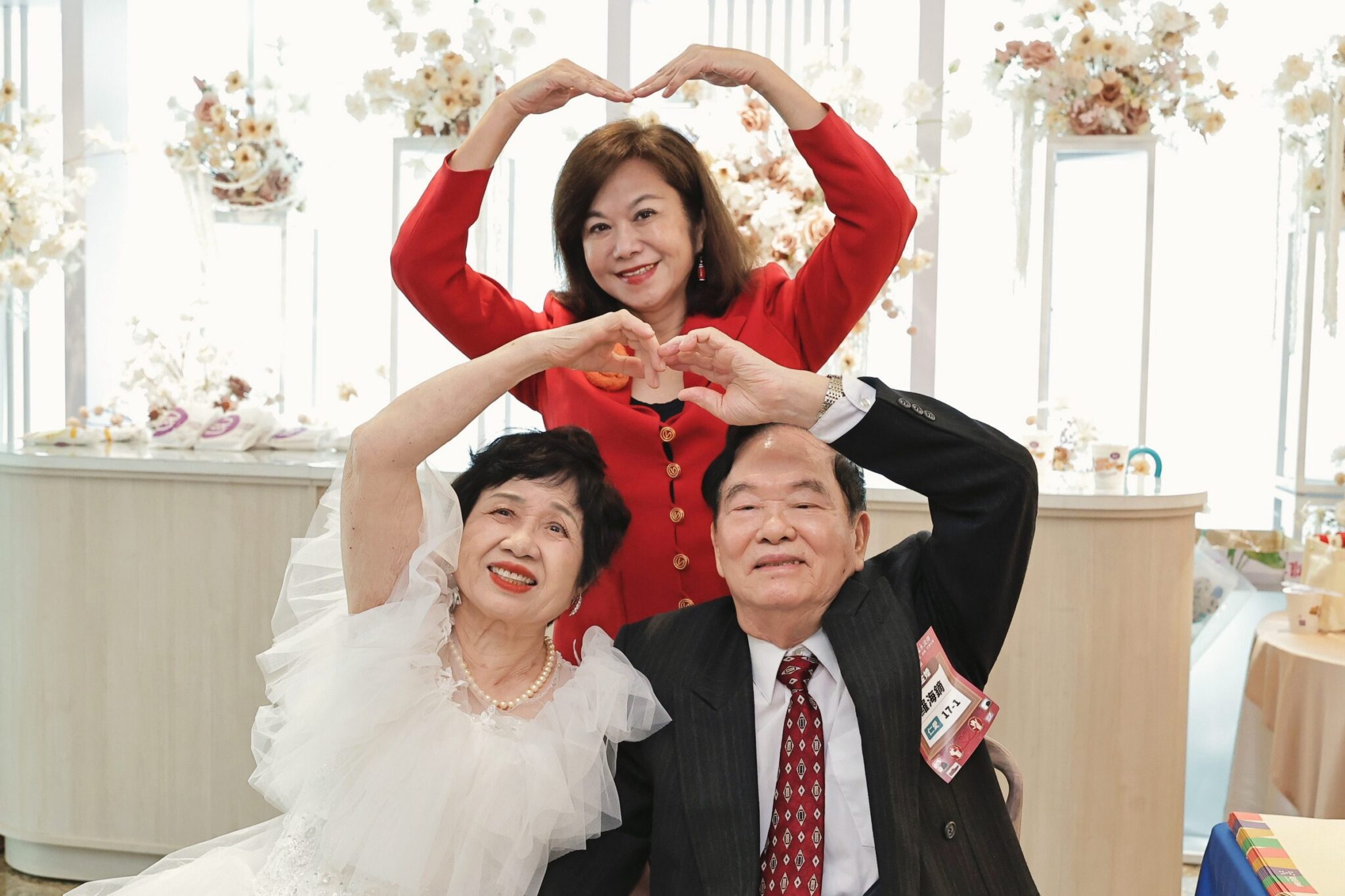 70年不變的承諾！基隆96對伉儷獲表揚　白金婚夫妻最亮眼