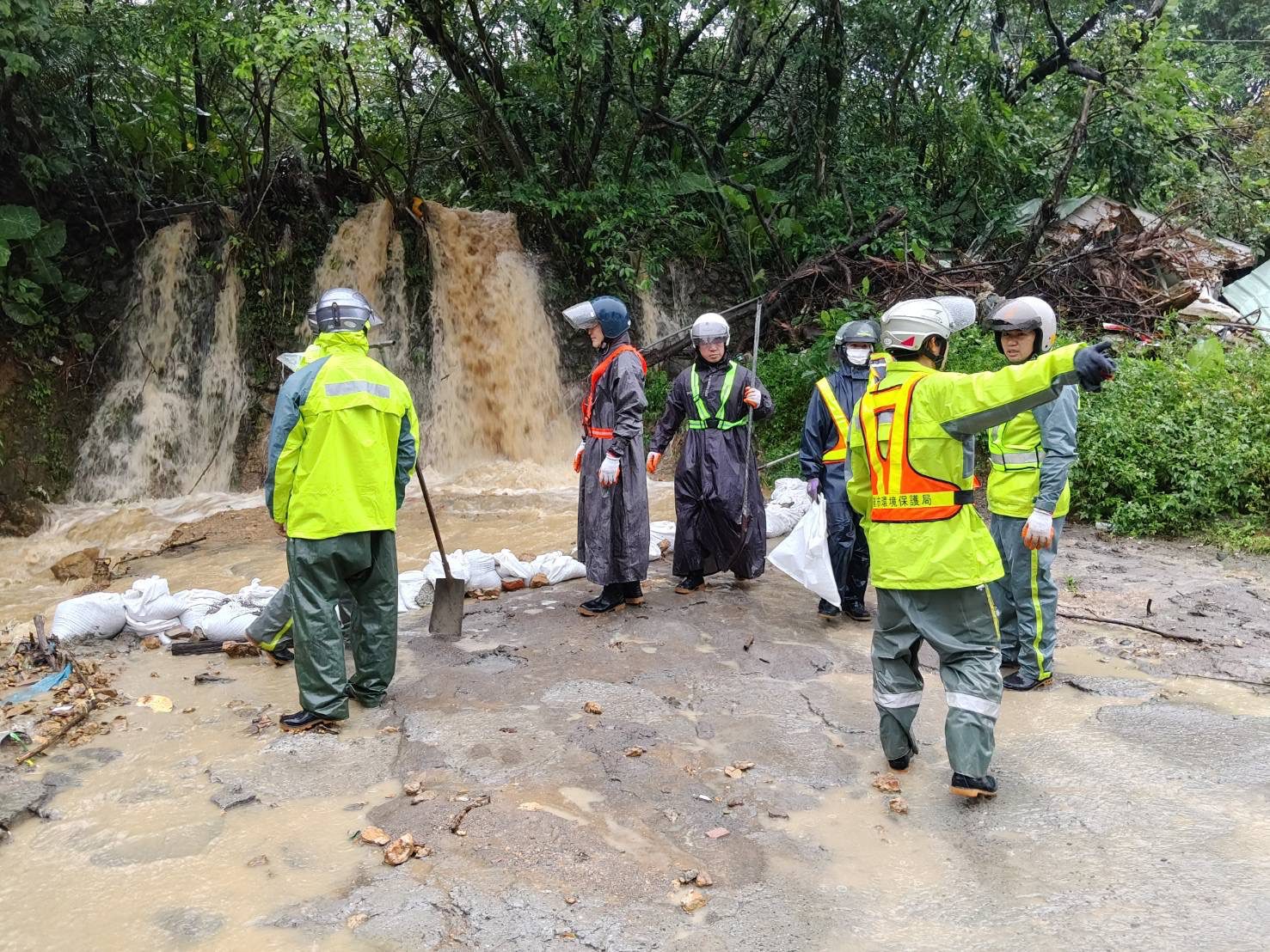 基隆陸湖環湖踏勘　市府：水位環境穩定將改善排水