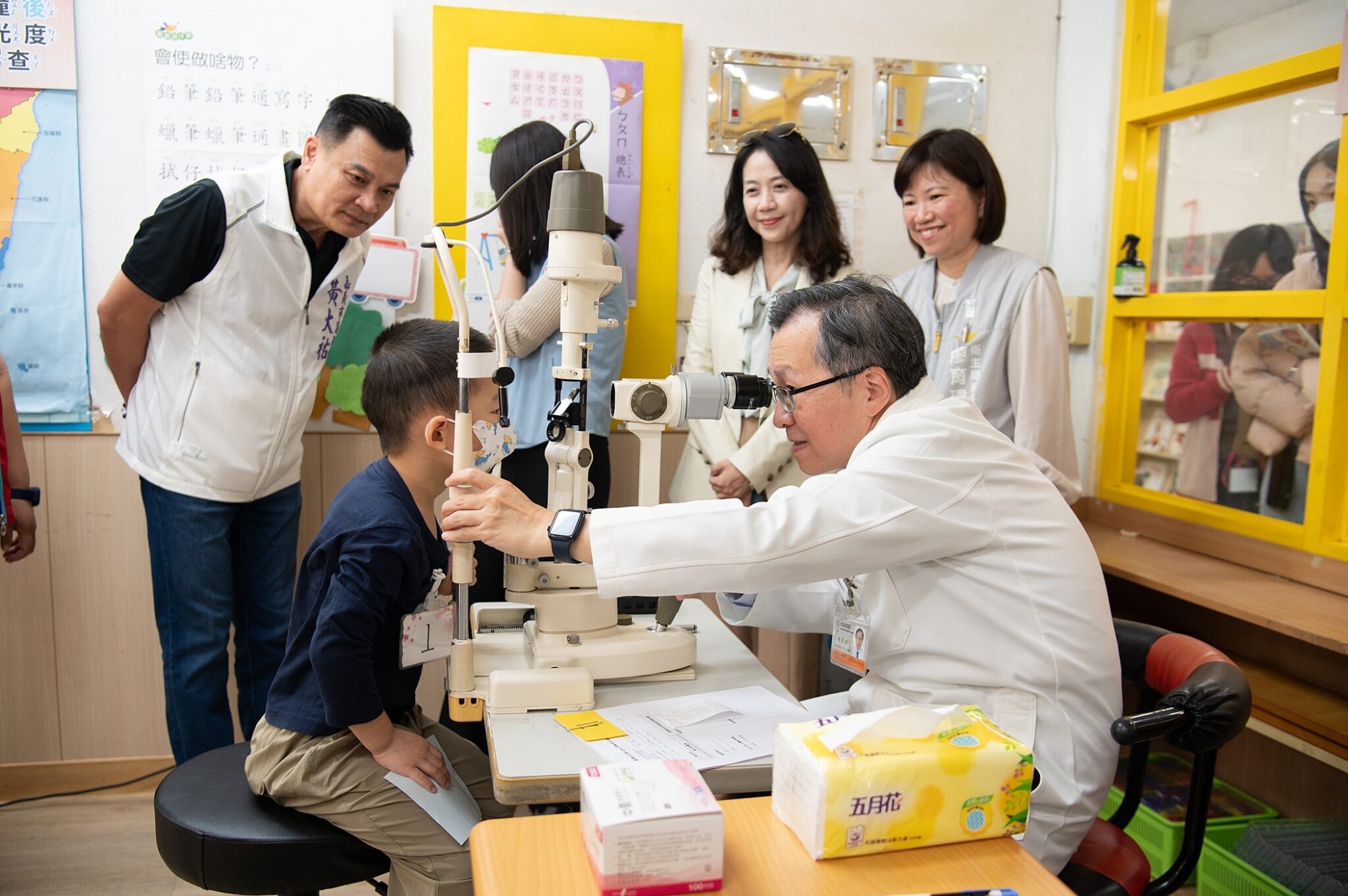 嘉義市啟動幼兒園散瞳視力篩檢 醫療團隊進校守護學前視力健康 嘉義市啟動幼兒園散瞳視力篩檢 醫療團隊進校守護學前視力健康