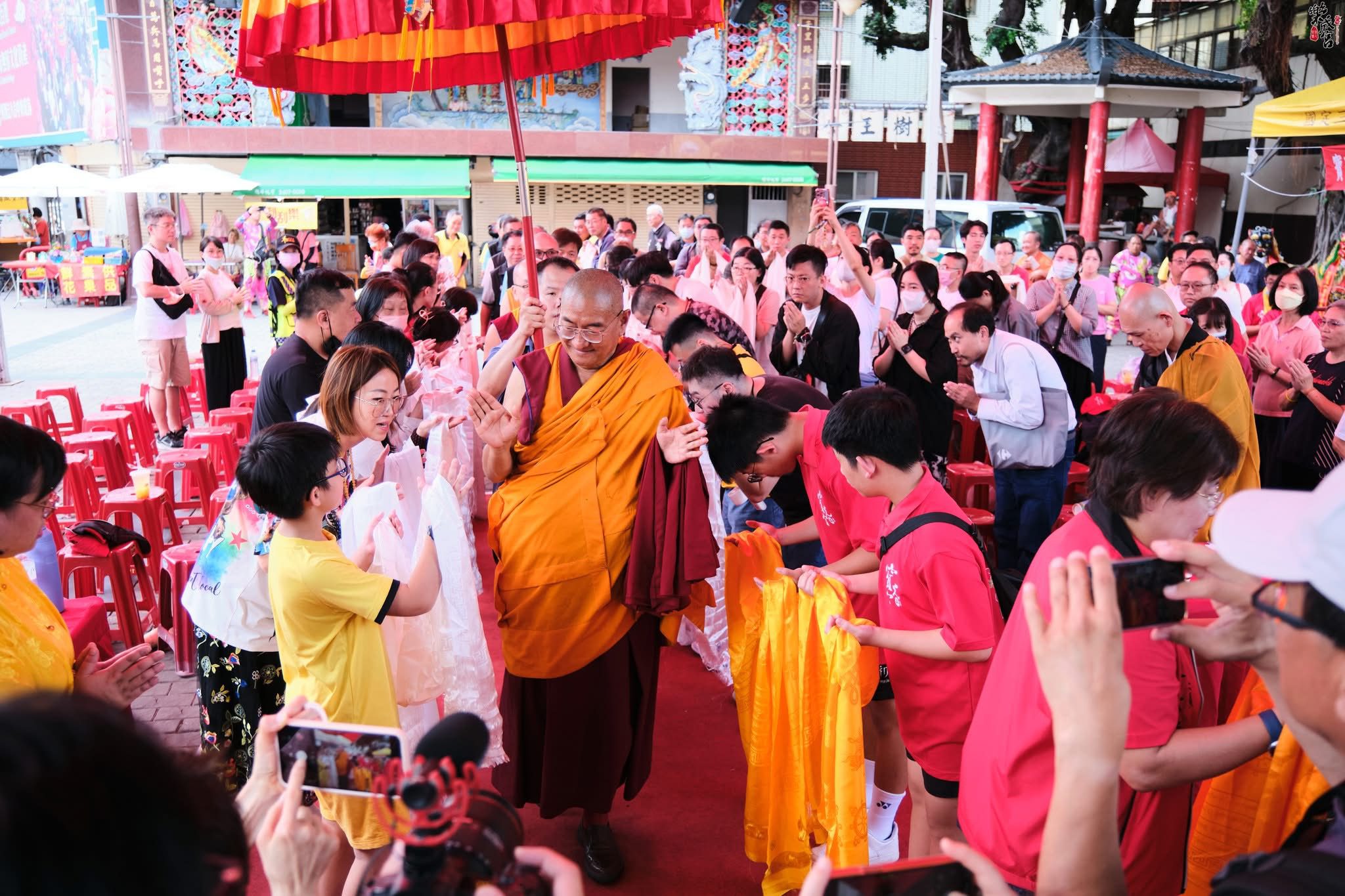 寶光宮促佳緣──道藏相融興善法；藏傳覺囊派-嘉察法王蒞臨道教廟宇