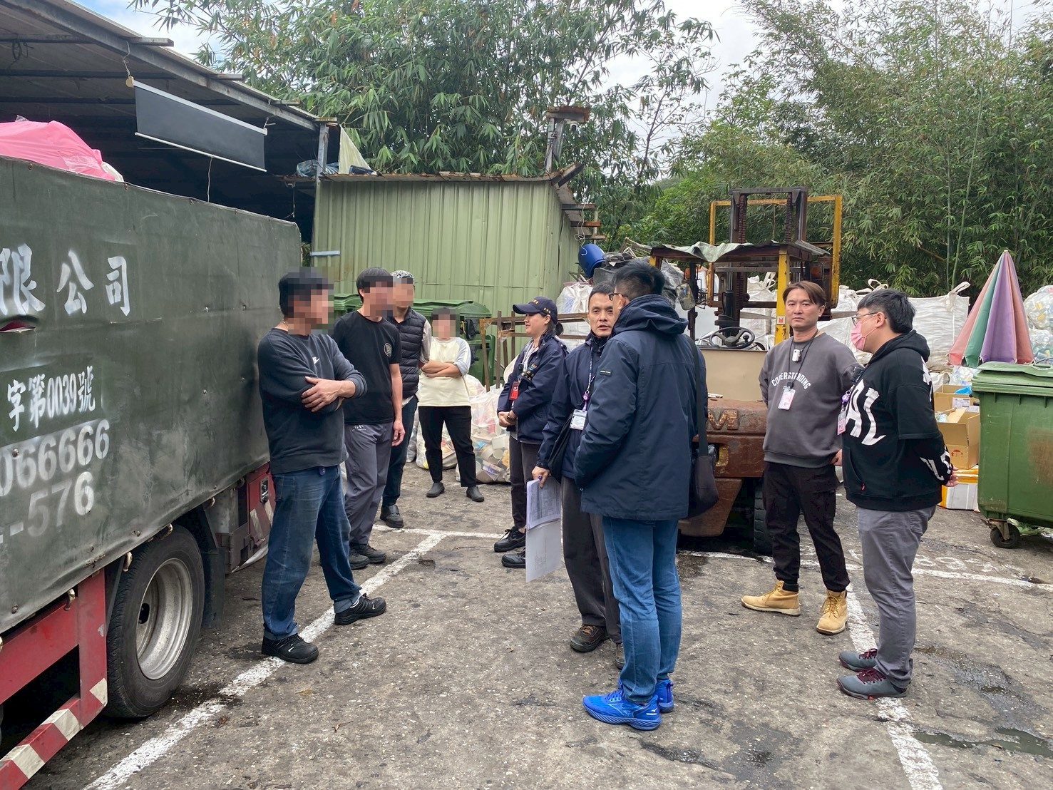 基隆嚴打非法棄置　114年稽查54件、清除62噸廢棄物