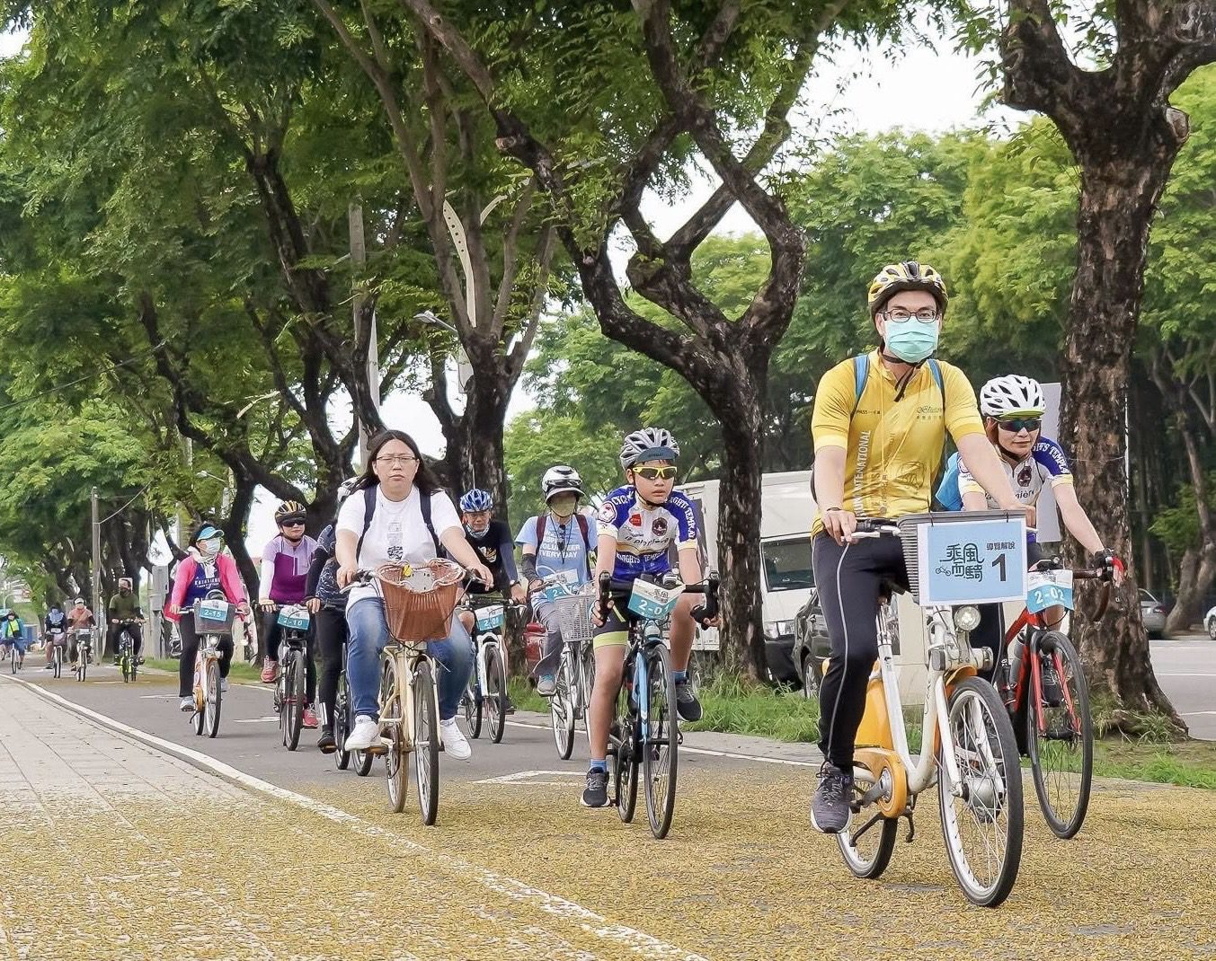 乘風而騎岡山場熱鬧登場　親子同遊籃籗會　單車童樂過中秋