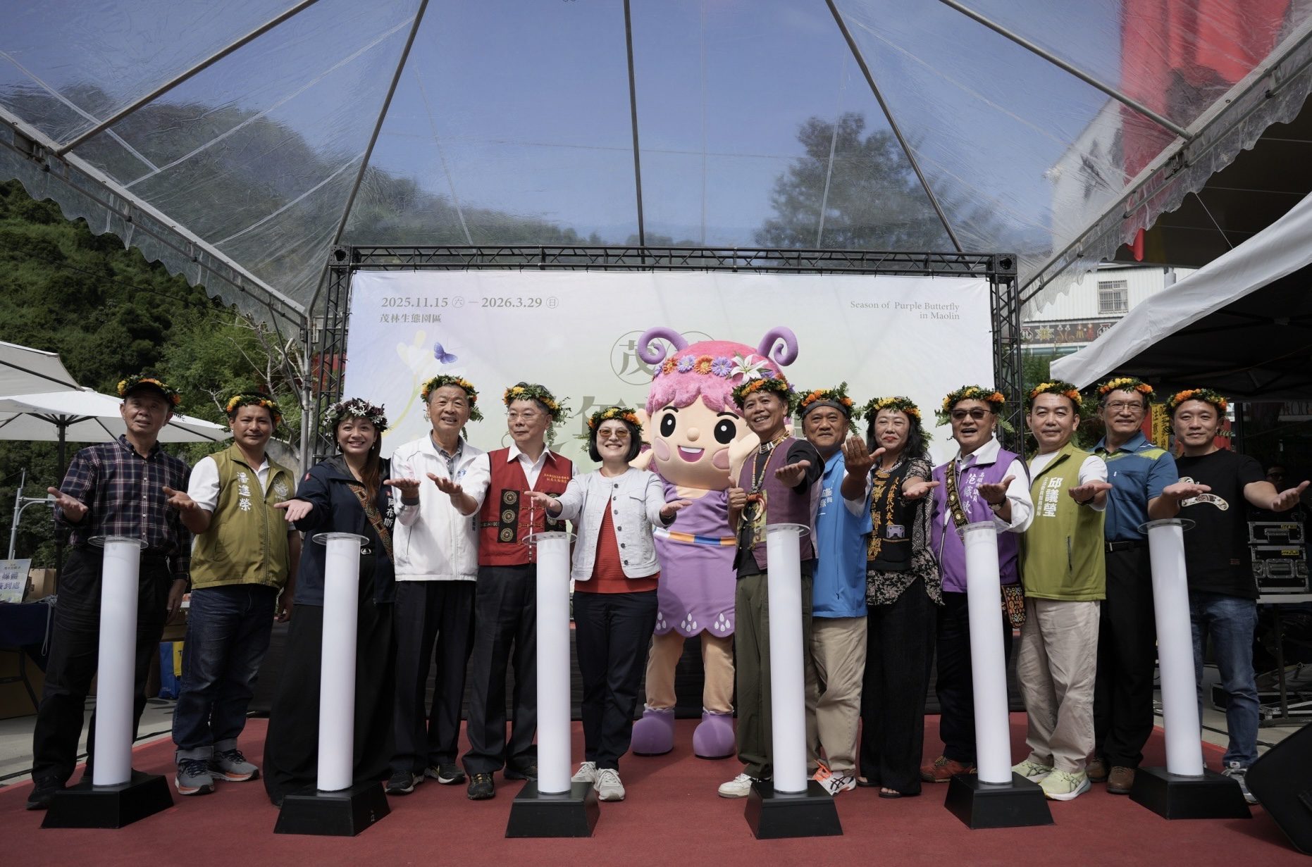 世界唯二奇景「紫蝶幽谷」驚限茂林　白爛貓陪您一起賞蝶