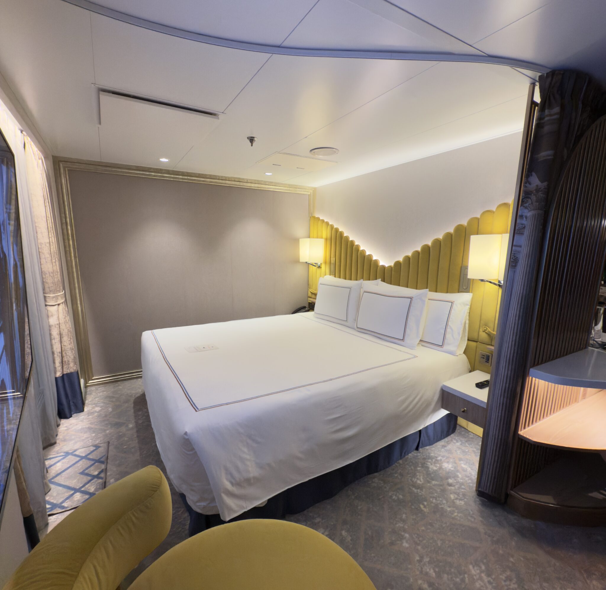 圖説：皇宮豪華套房。（記者王承綸／攝）