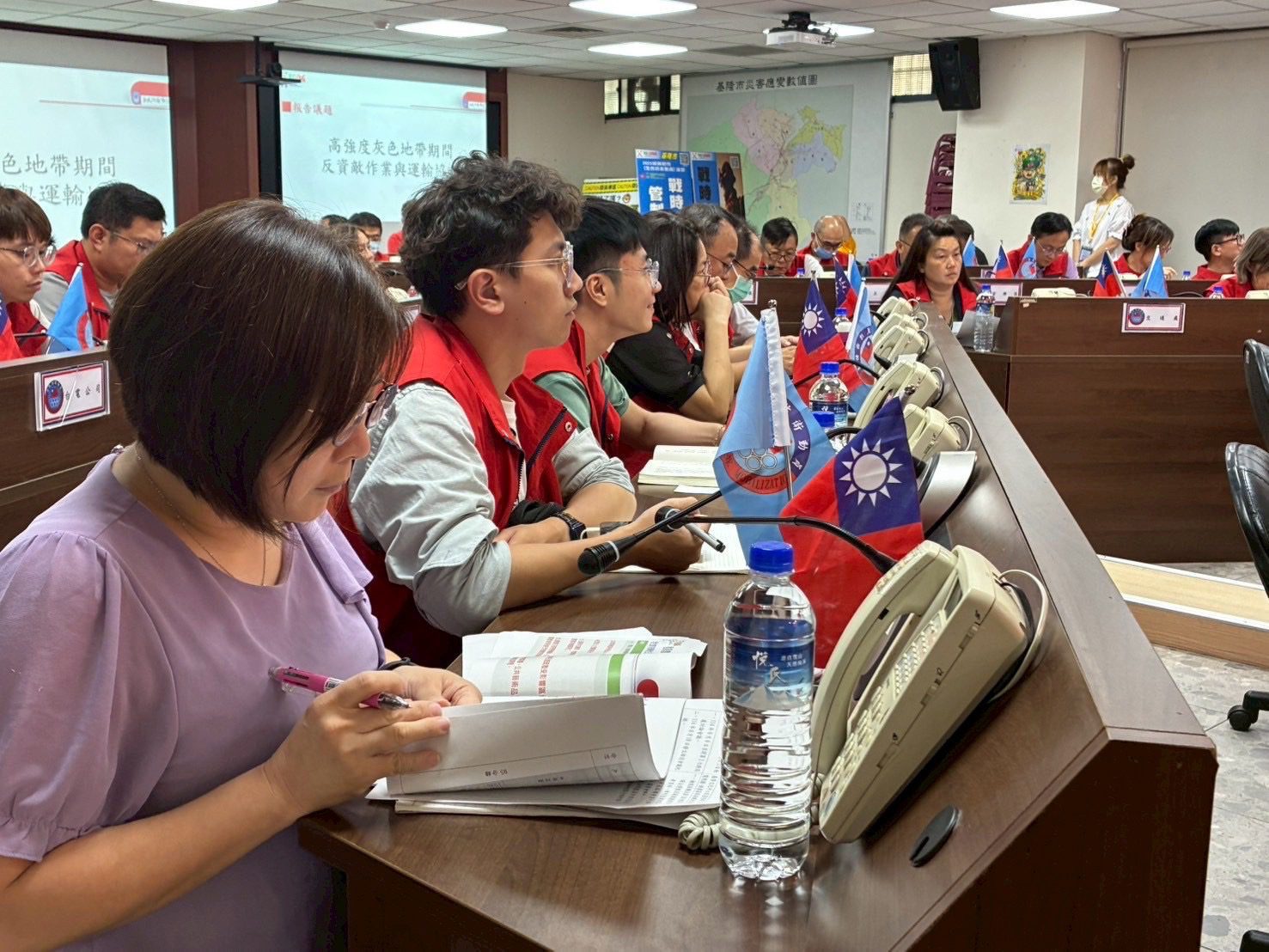 軍民合力打造韌性城市　基隆召開「三合一會報」全面強化防災動員