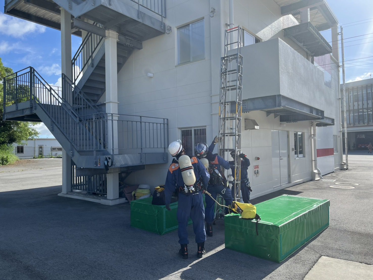 基隆消防局與日本沖繩持續推動交換職員　跨國專業交流深化消防合作