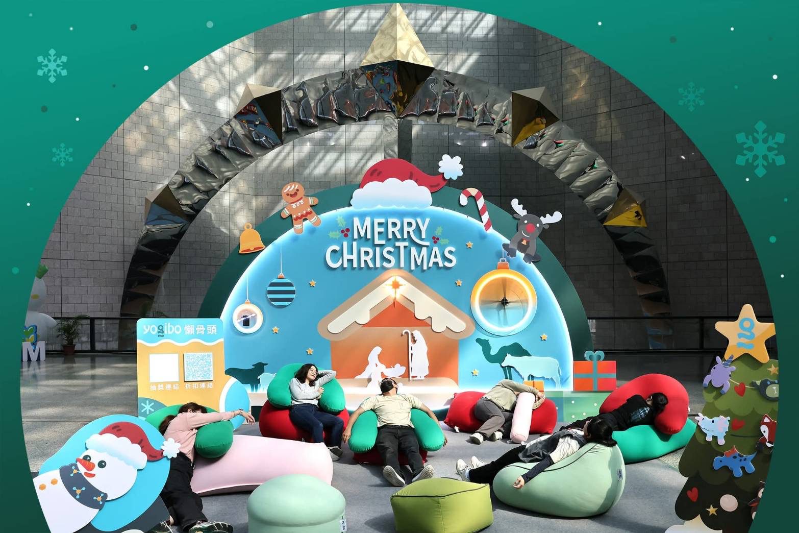 科工館冬令營報名開跑 1F大廳聖誕氛圍迎賓暖心登場 科工館冬令營報名開跑 1F大廳聖誕氛圍迎賓暖心登場