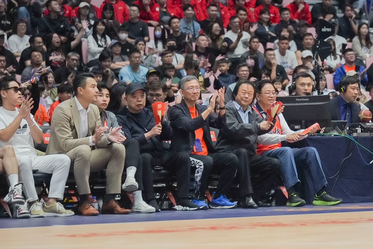 桃園璞園領航猿主場開幕戰開打。（圖/桃市府提供）

