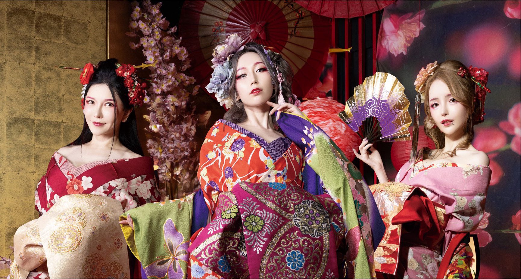 性感與藝術日系跳唱女團 BLACK DIAMOND 暑假來台舉辦2025花魁台灣見面會