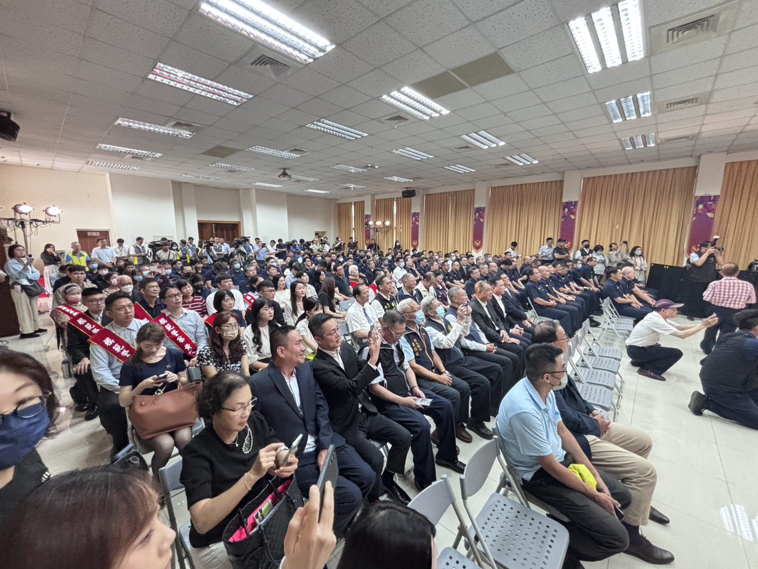 高雄市政府警察局今(11)日舉辦「114年警察節慶祝活動」。警方提供